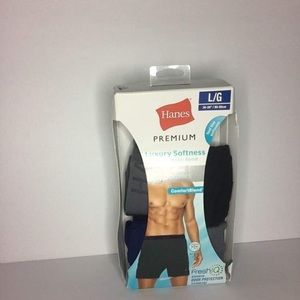 Price firm Men’s Hanes 2 Pk Tag-less Boxers Size L